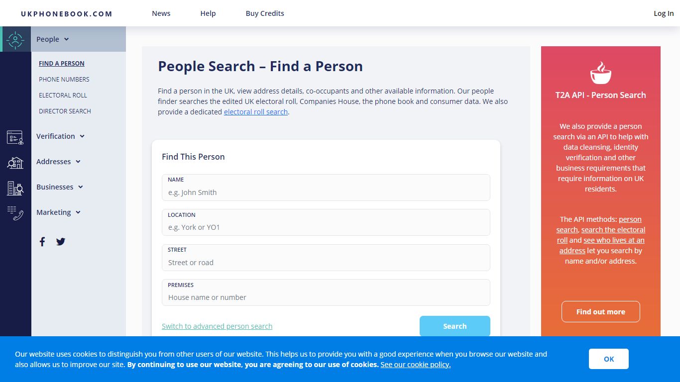 People Finder – Find a Person | UK Phone Book
